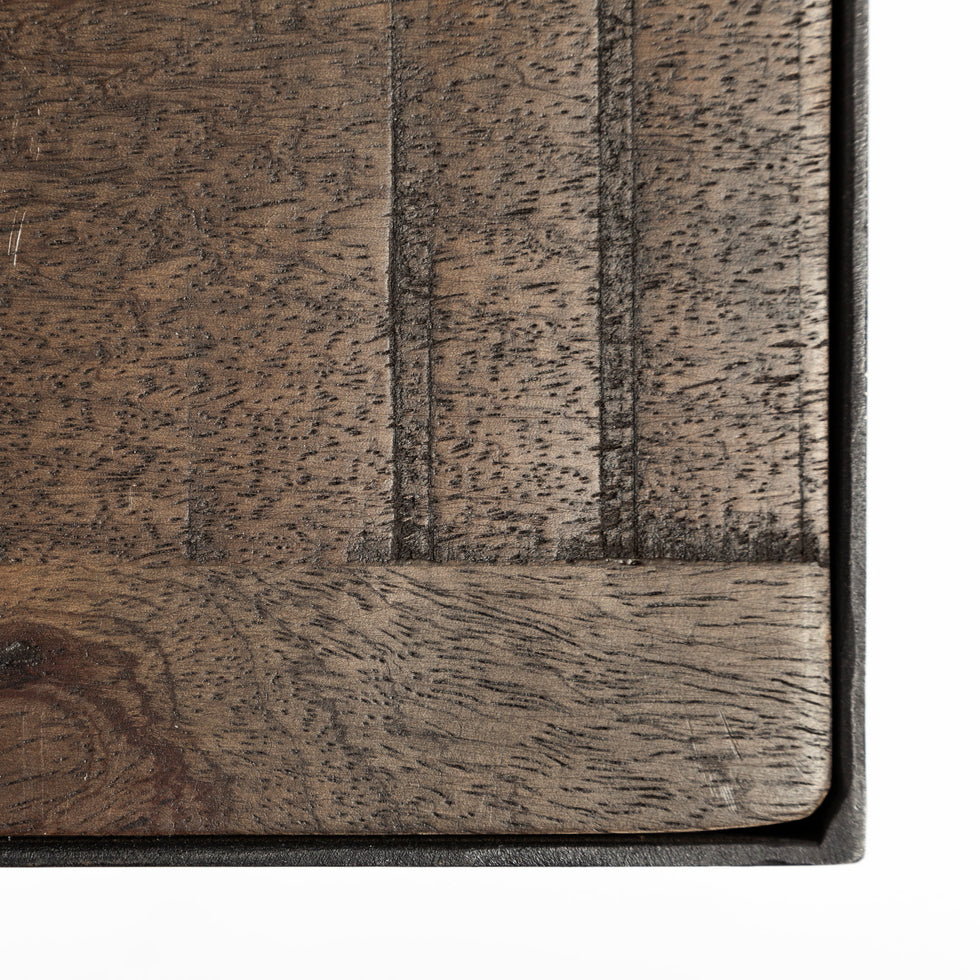 Mercana - Trestman End Table in Brown, Metal