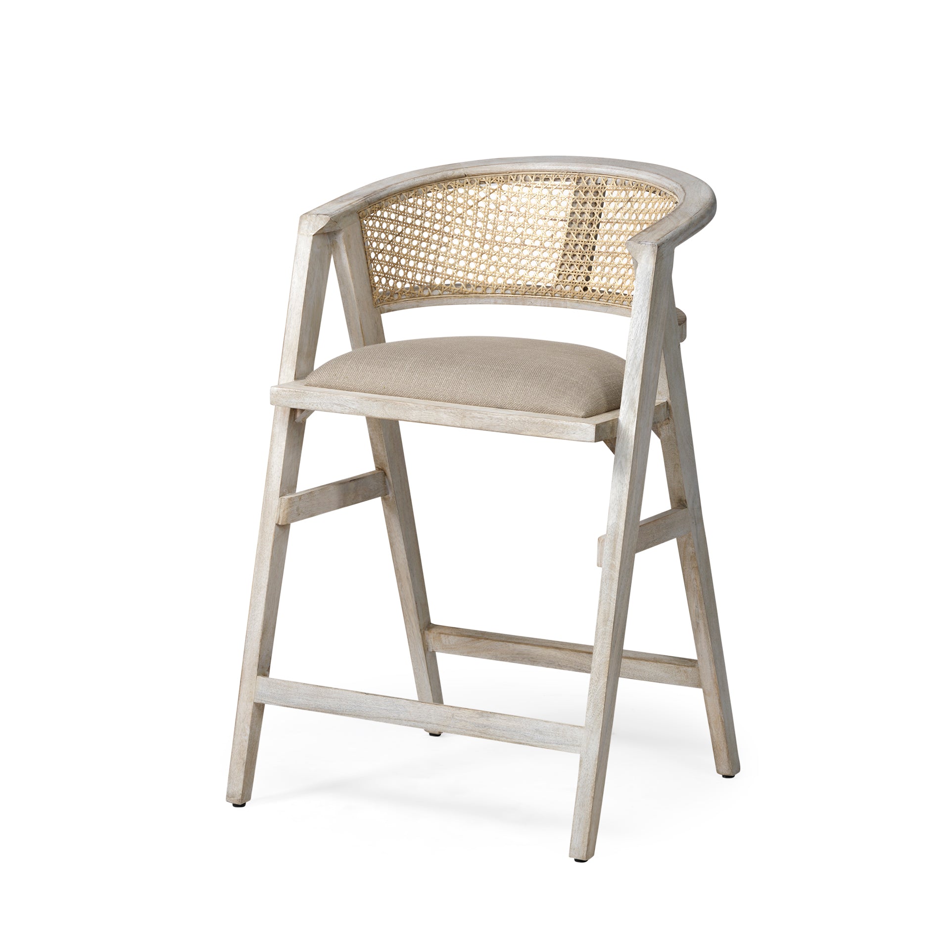 Mercana Tabitha Upholstered Seat Bar/Counter Stool