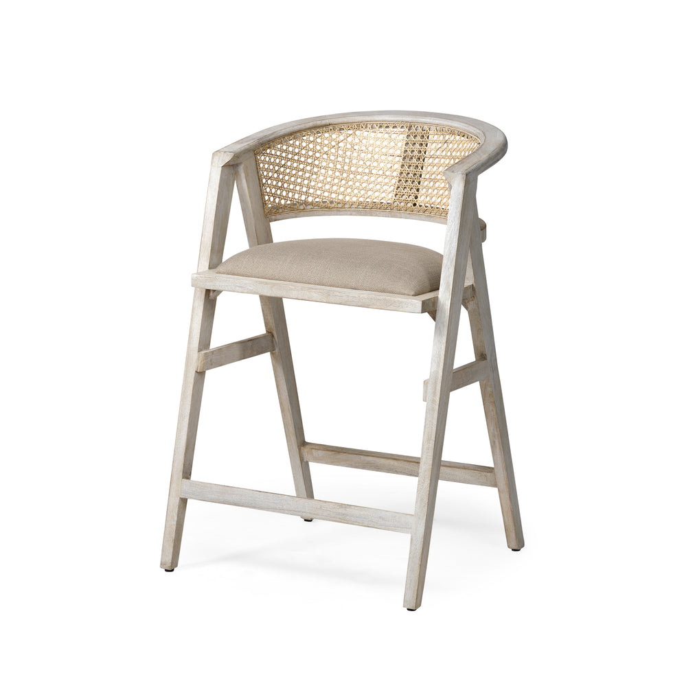 Mercana Tabitha Upholstered Seat Bar/Counter Stool