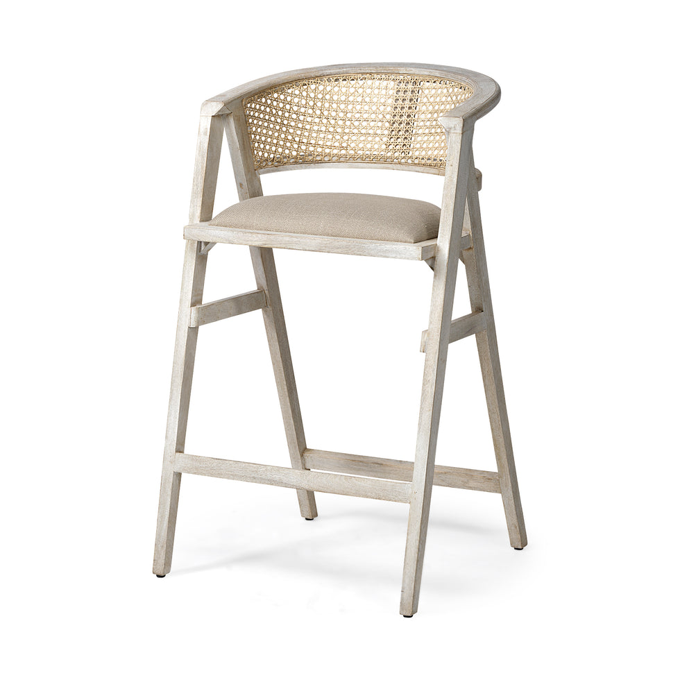 Mercana Tabitha Upholstered Seat Bar/Counter Stool