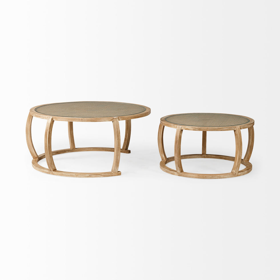 Mercana - Hubbard Coffee Table in Brown, Wood