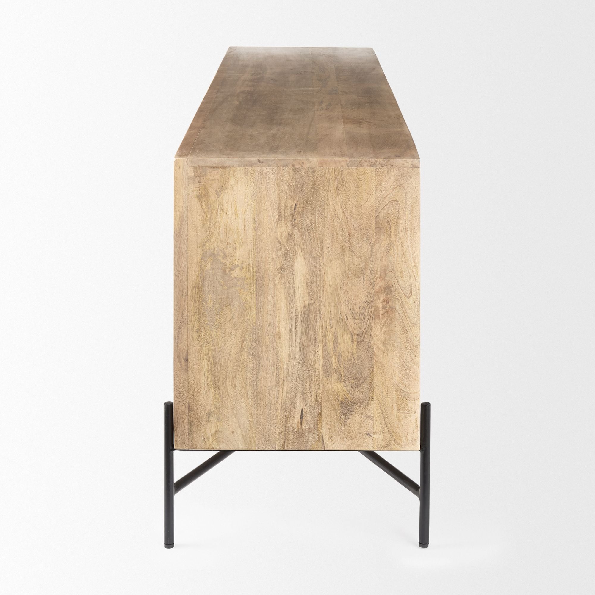 Mercana Cairo Sideboard - Brown, Wood/Metal