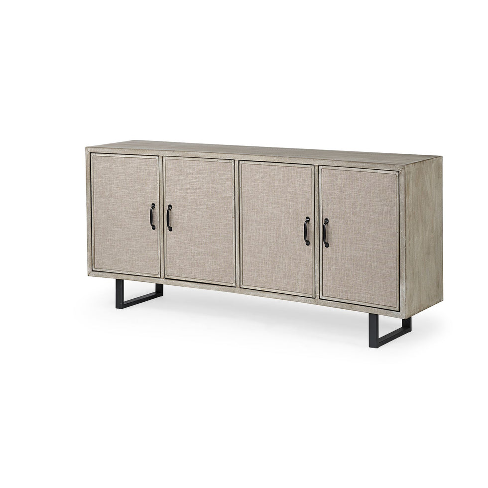 Mercana Bellefontaine Sideboard - Brown, Fir Veneer