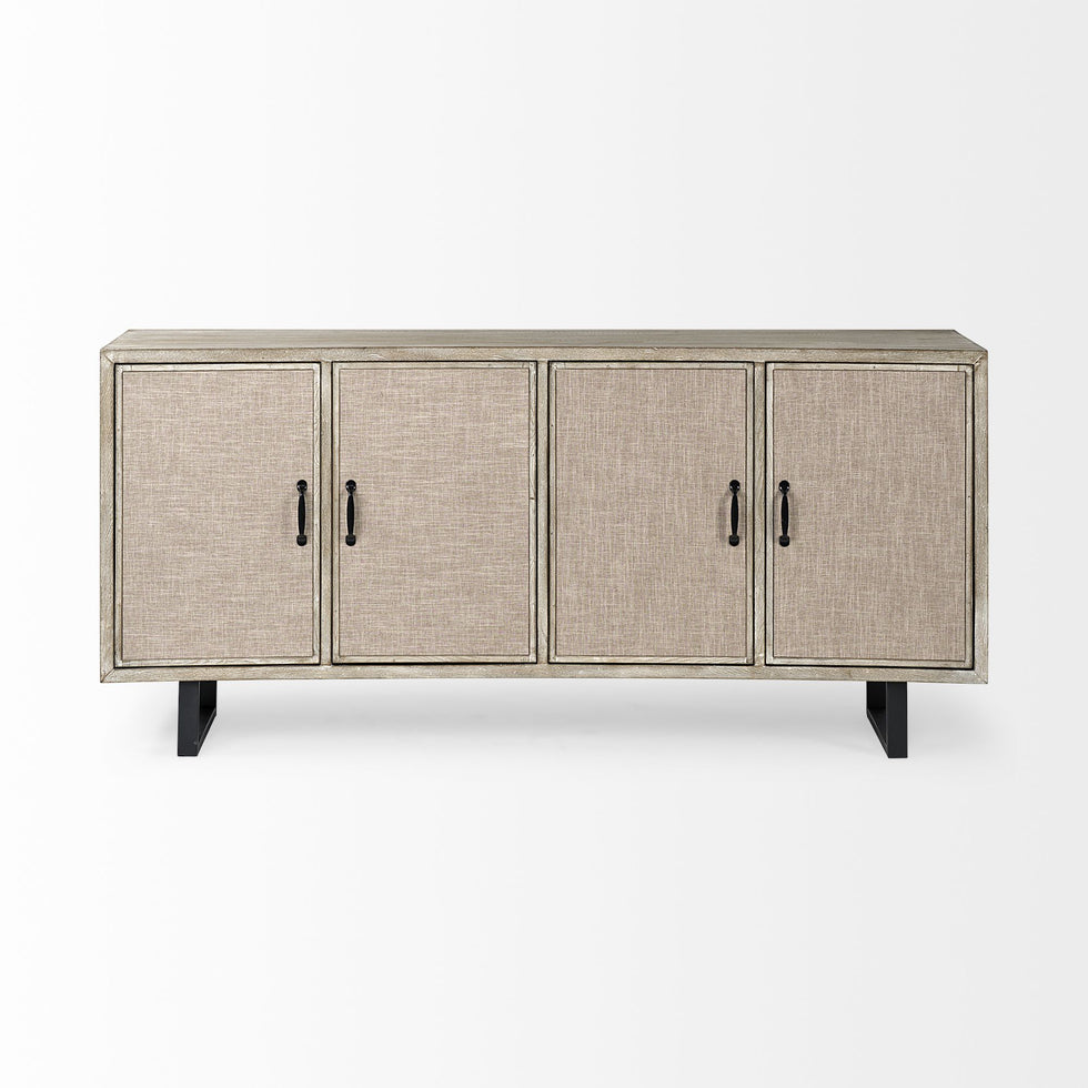 Mercana Bellefontaine Sideboard - Brown, Fir Veneer