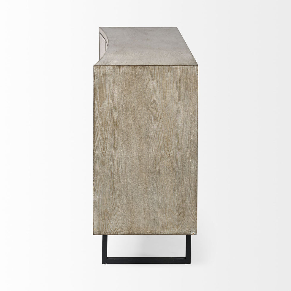 Mercana Bellefontaine Sideboard - Brown, Fir Veneer