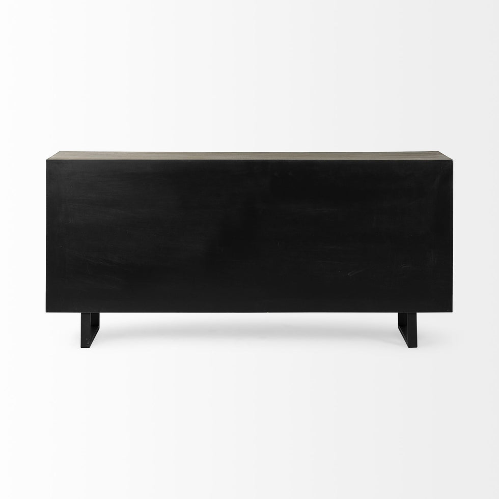 Mercana Bellefontaine Sideboard - Brown, Fir Veneer