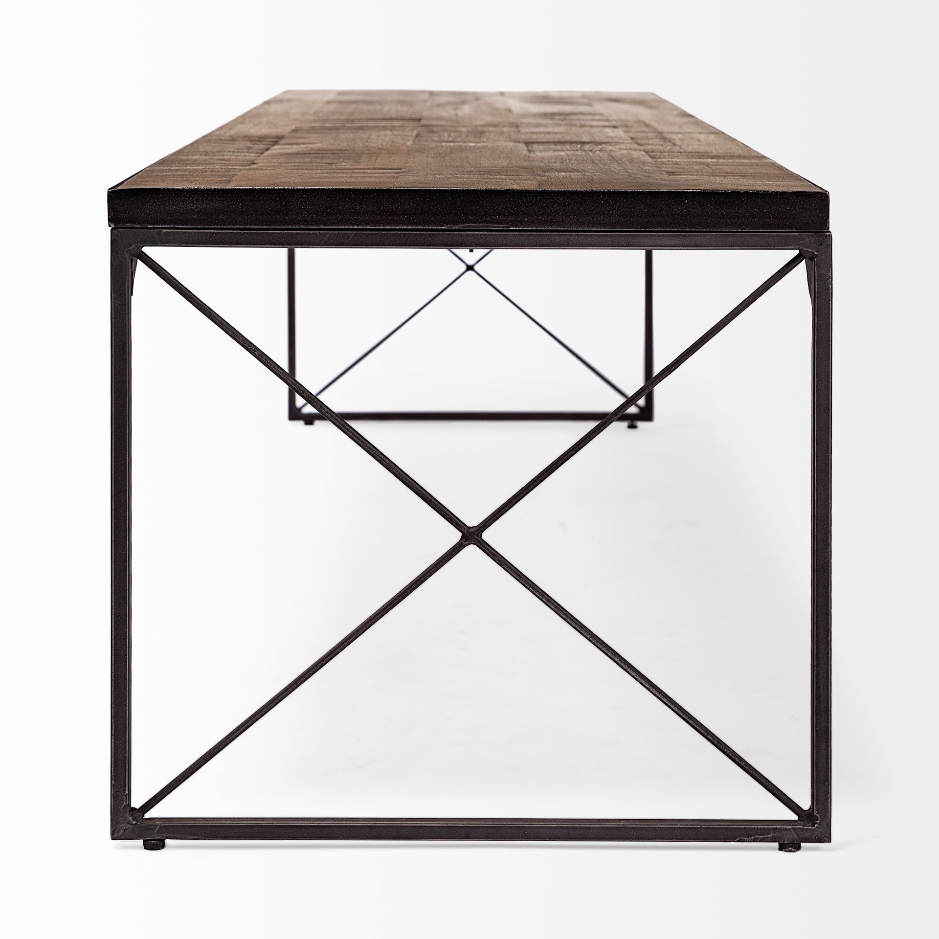 Mercana - Trestman Bench in Brown, Solid Wood
