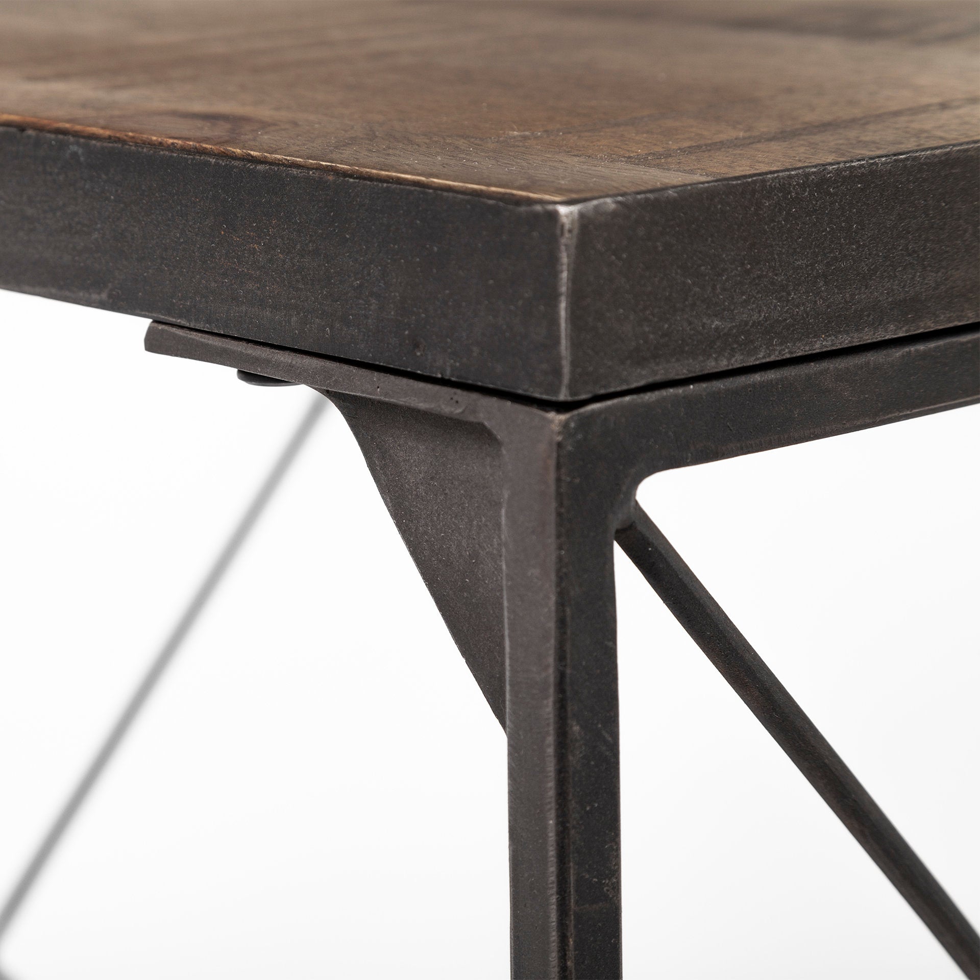 Mercana - Trestman Bench in Brown, Solid Wood