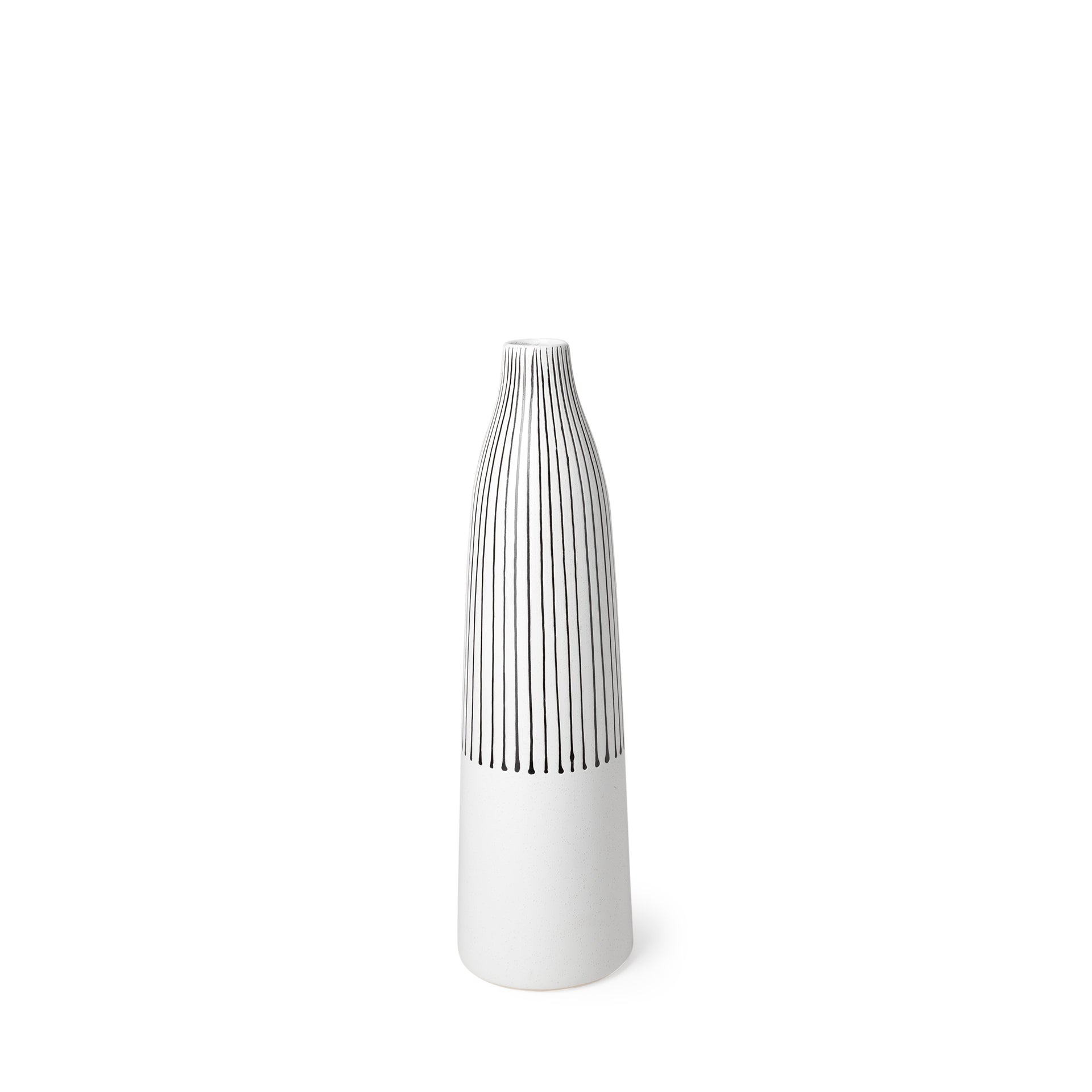 Mercana - Kira Vase in White, Ceramic