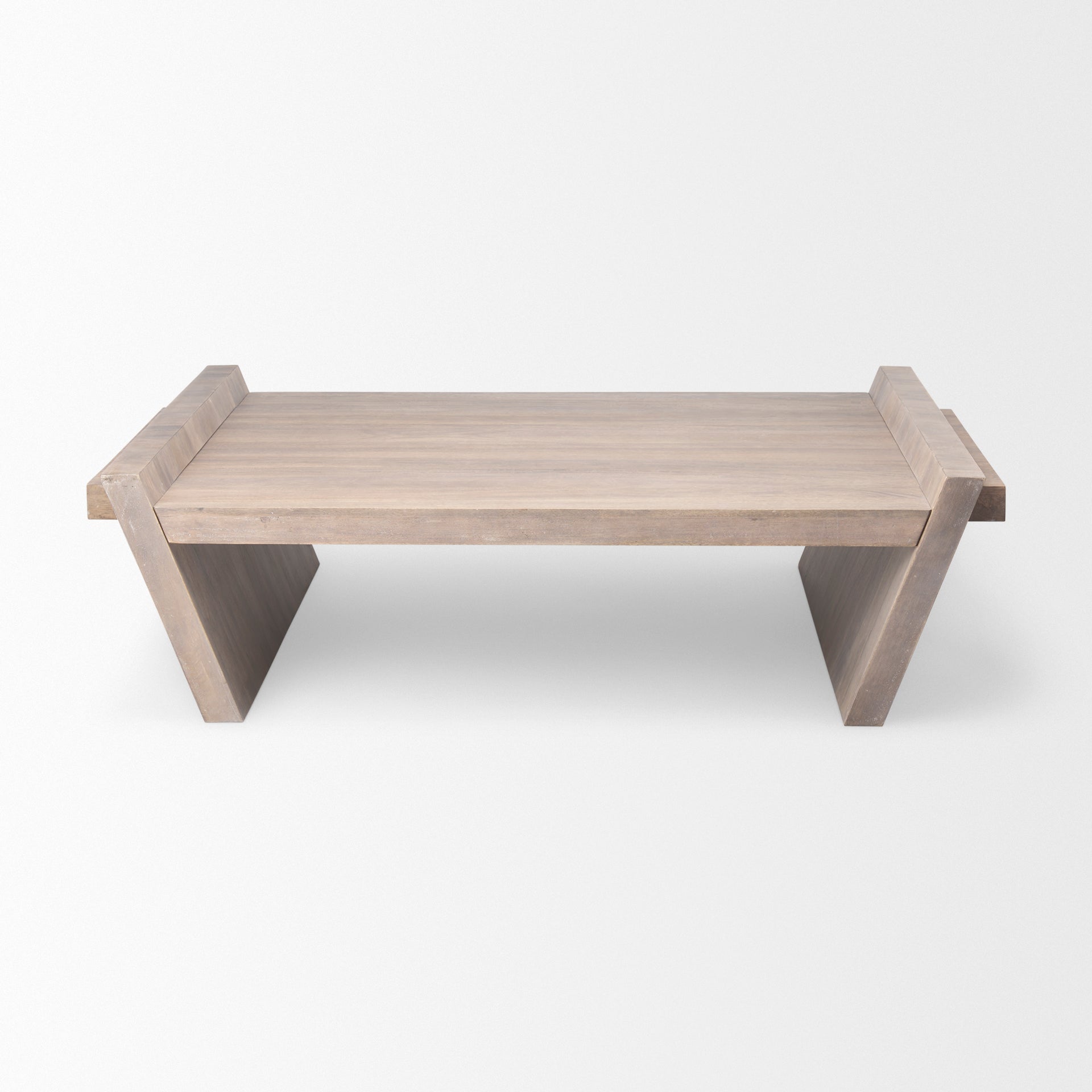 Mercana - Elaine Coffee Table in Brown, Solid Wood