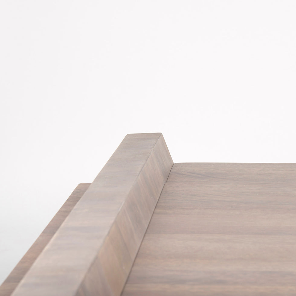 Mercana - Elaine Coffee Table in Brown, Solid Wood