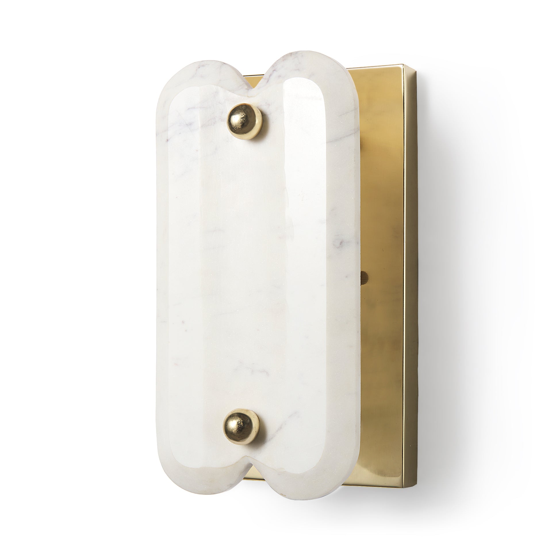 Mercana - Stein Wall Sconce in White, Marble
