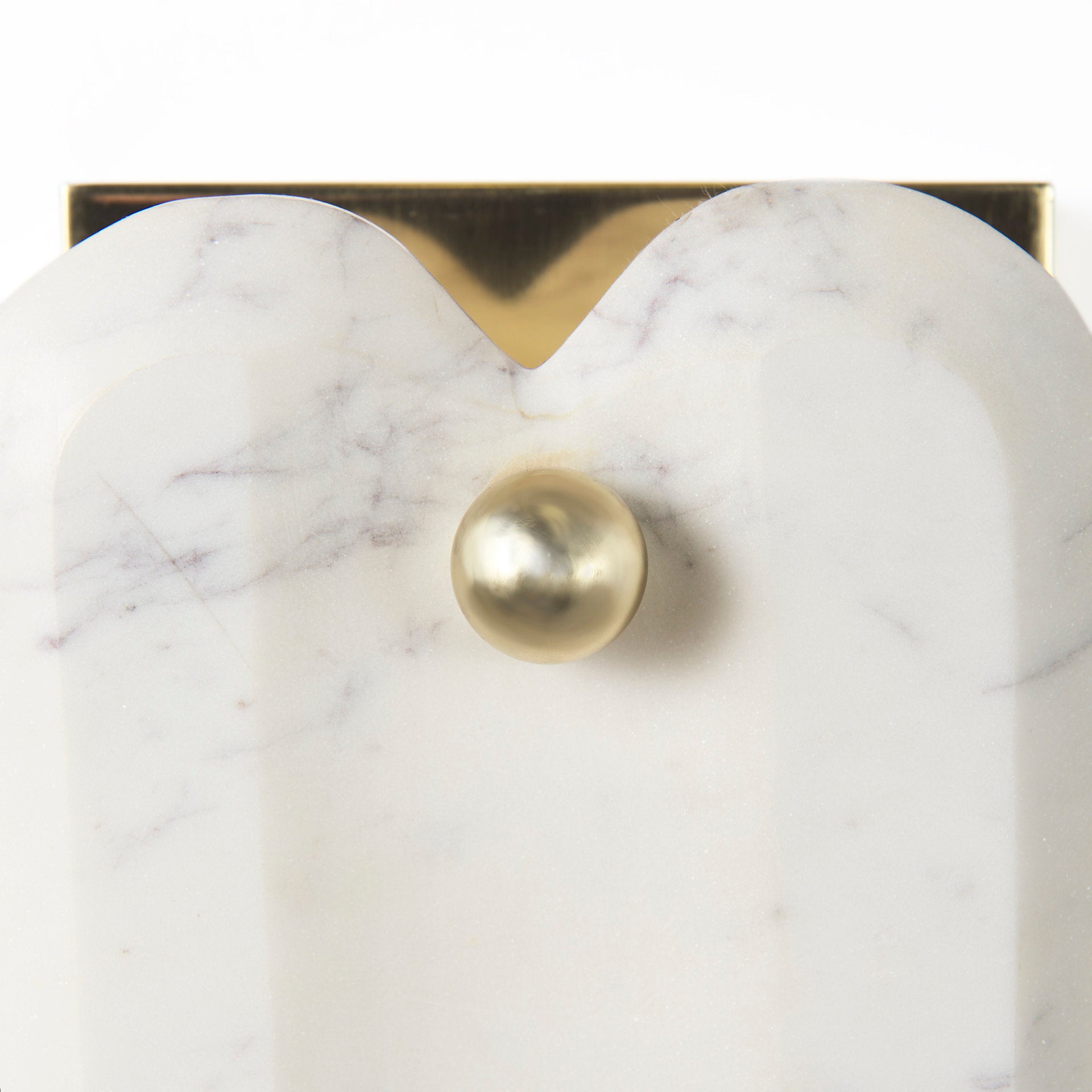 Mercana - Stein Wall Sconce in White, Marble