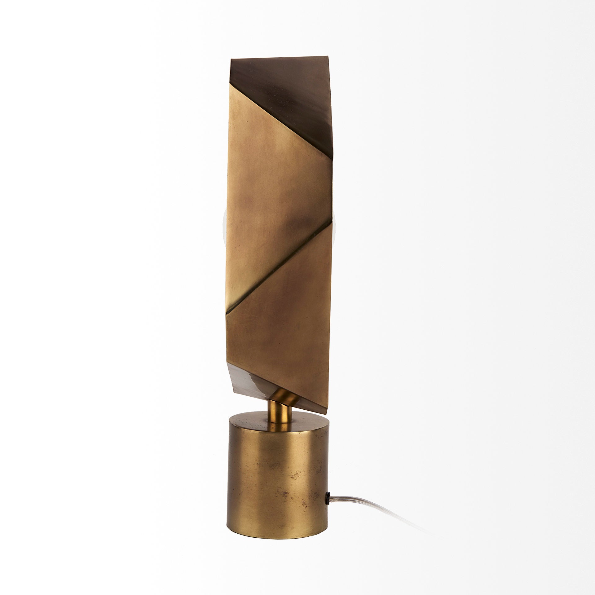 Mercana - Shamir Table Lamp in Gold, Metal