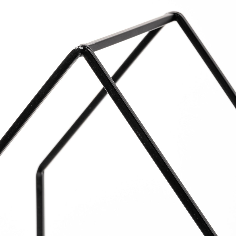 Mercana - Leopold Candle Holder in Black/Brown, Metal