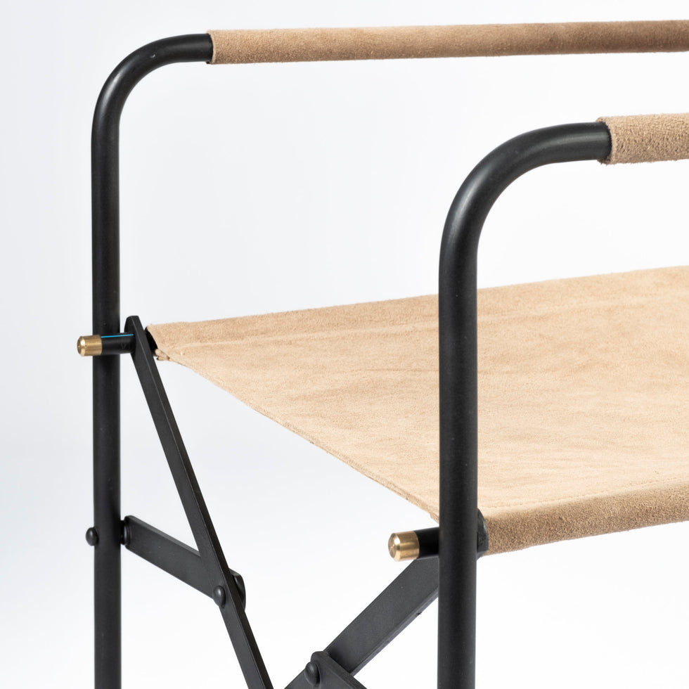 Mercana - Direttore Dining Chair in Black, Metal