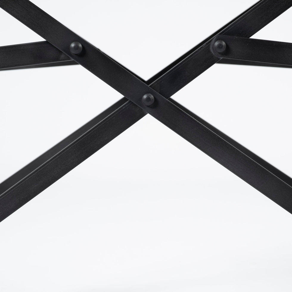 Mercana - Direttore Dining Chair in Black, Metal
