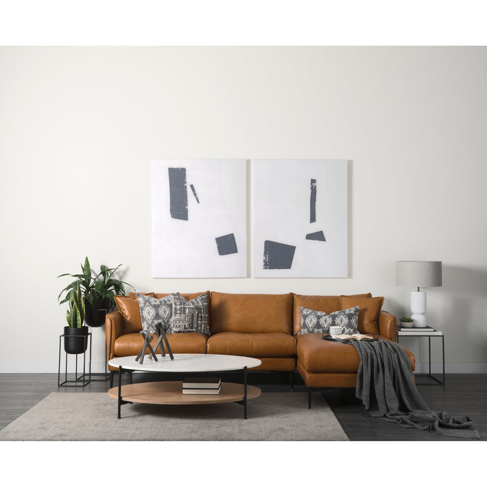 Mercana - Nathan End Table in Black, Metal
