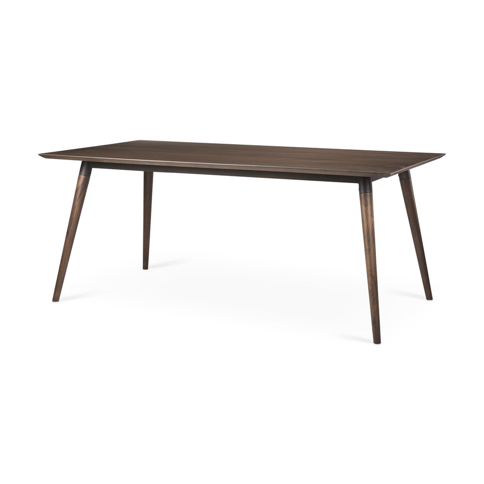 Mercana - Nicholas Dining Table in Brown, Solid Wood