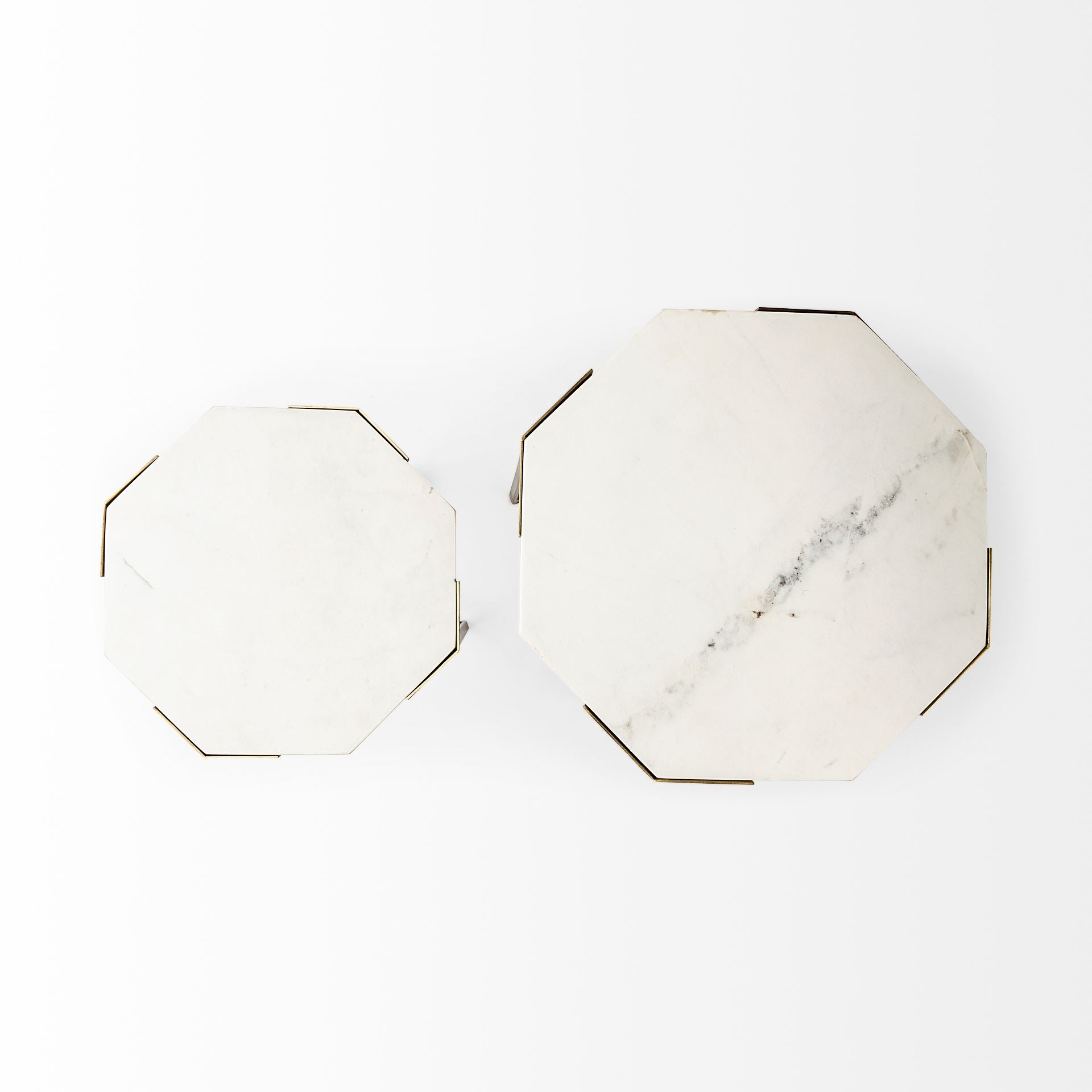 Mercana - Vincent End Table in Gold, Metal