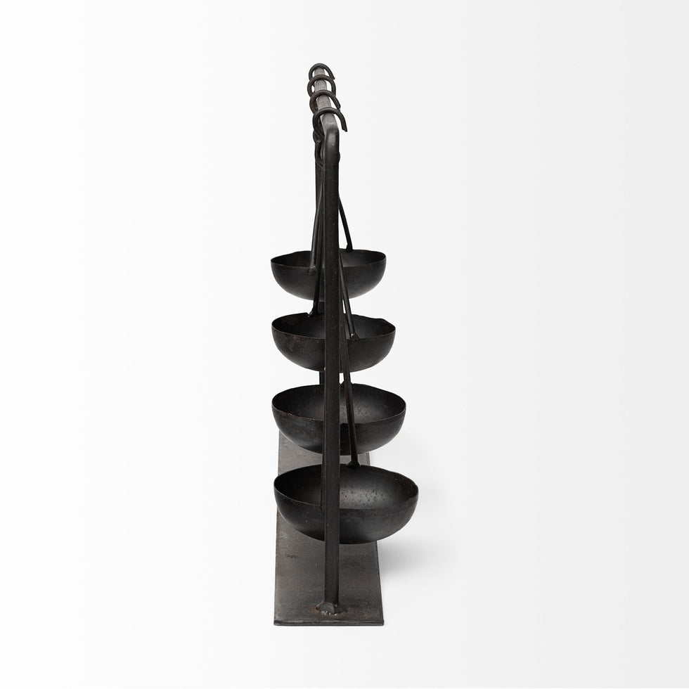Mercana - Enos Object in Black, Metal