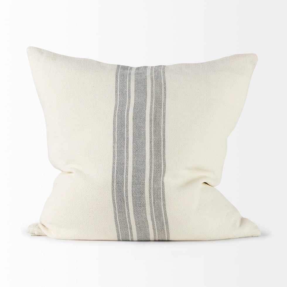 Mercana - Patrice Pillow in Cream, Cotton Blend