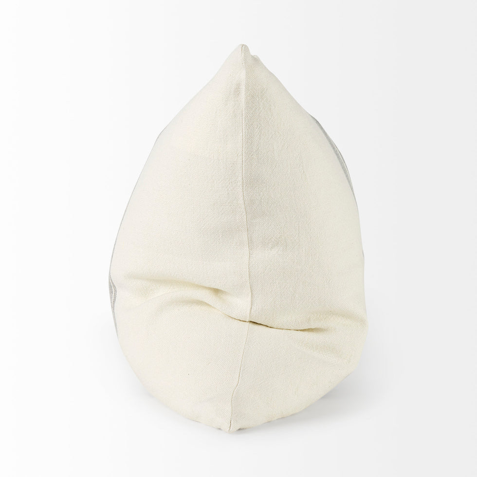 Mercana - Patrice Pillow in Cream, Cotton Blend