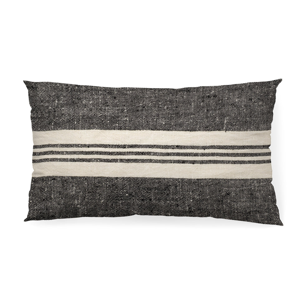Mercana - Sharon Pillow in Black, Fabric