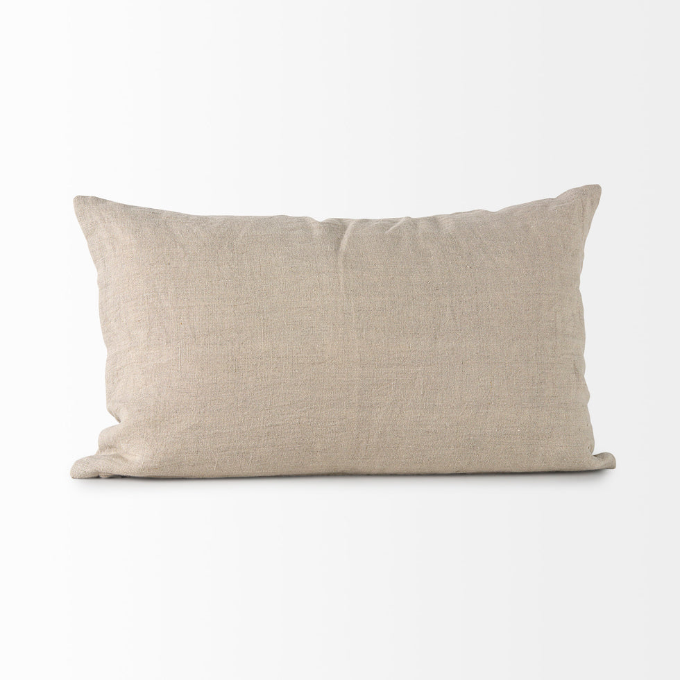 Mercana - Lacey Pillow in White, Fabric