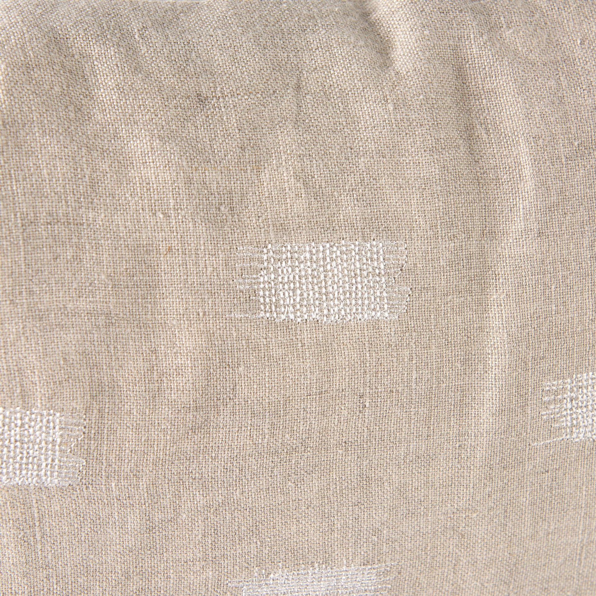 Mercana - Lacey Pillow in White, Fabric
