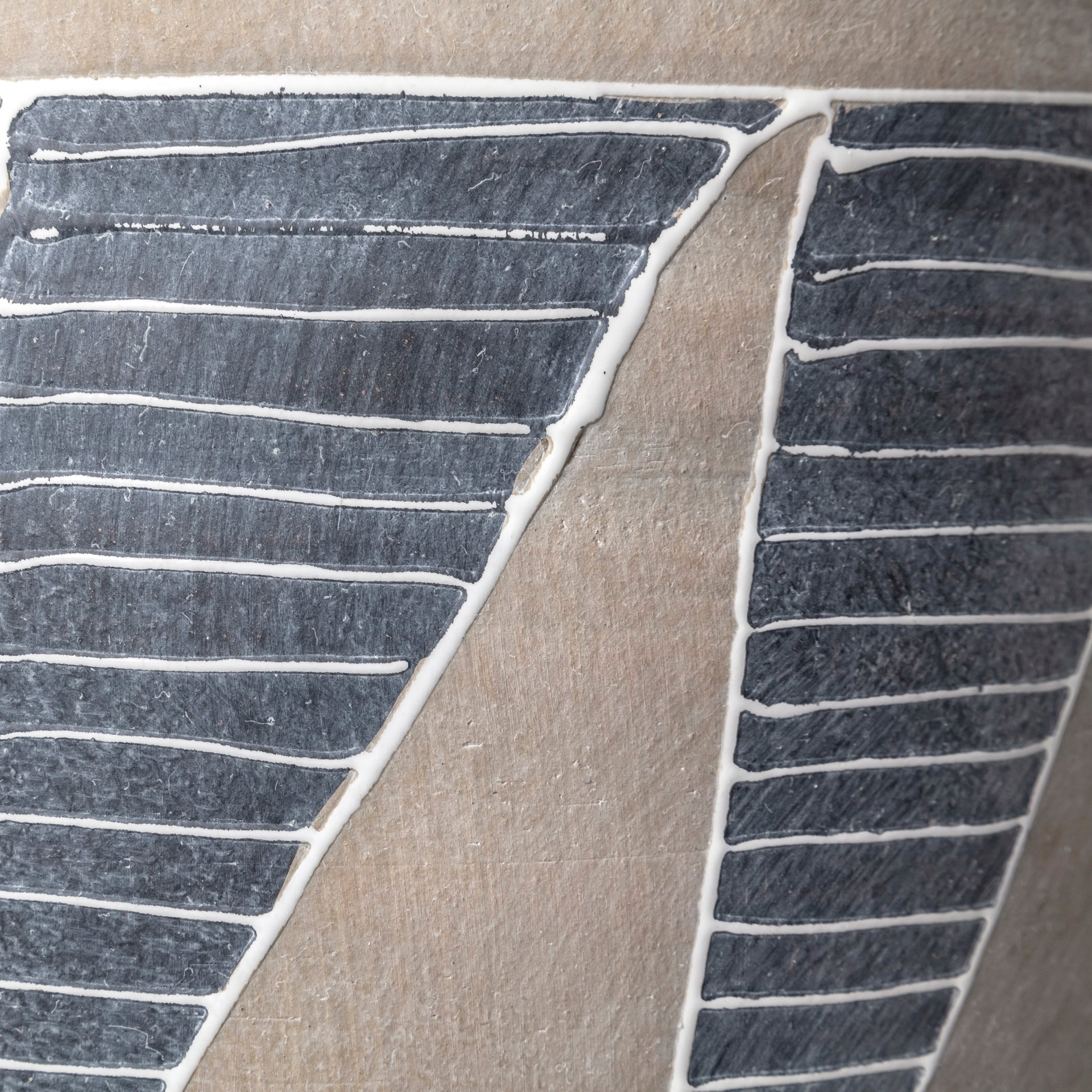 Mercana - Cove Vase in Brown/Gray/White, Ceramic