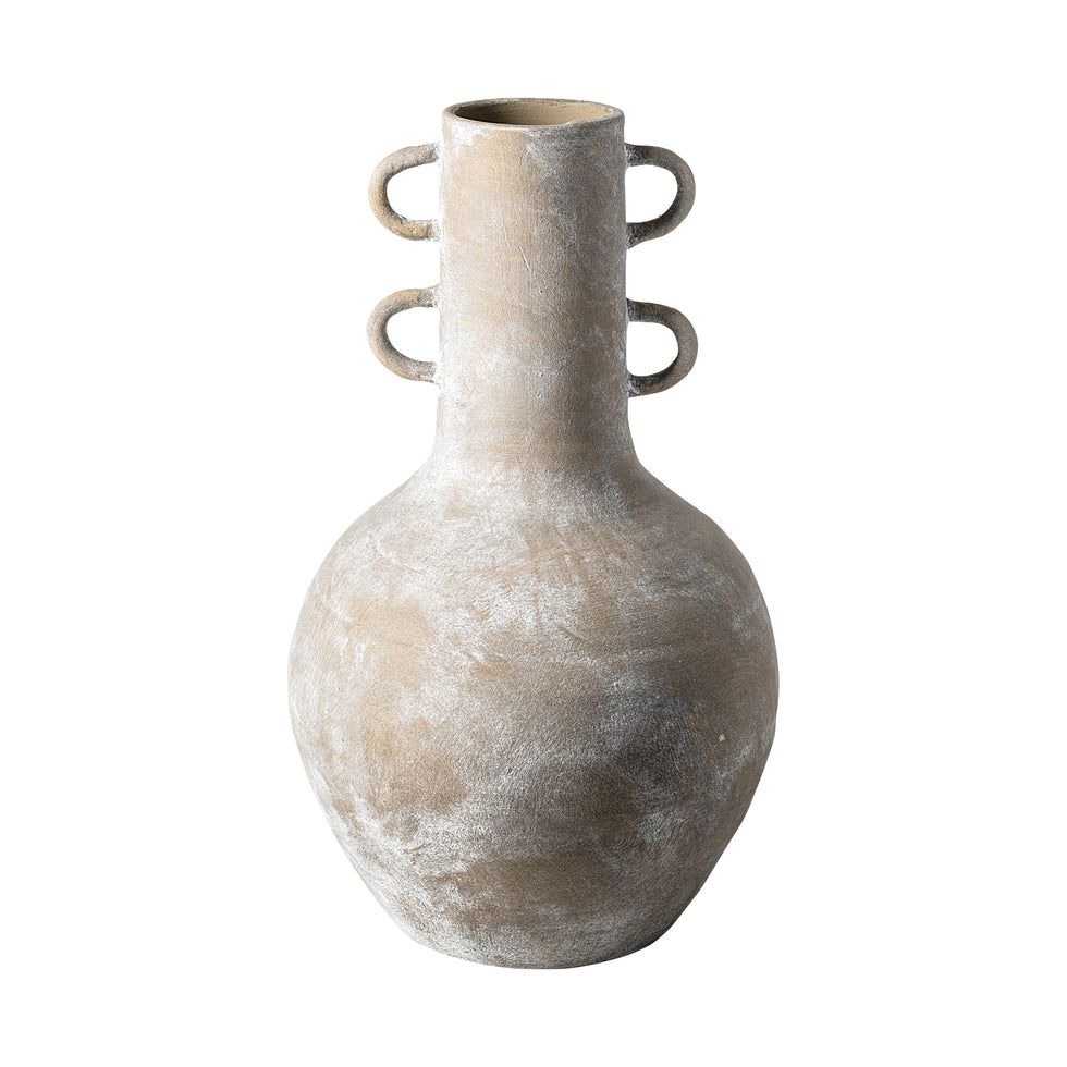 Mercana - Deya Vase in Brown, Ceramic
