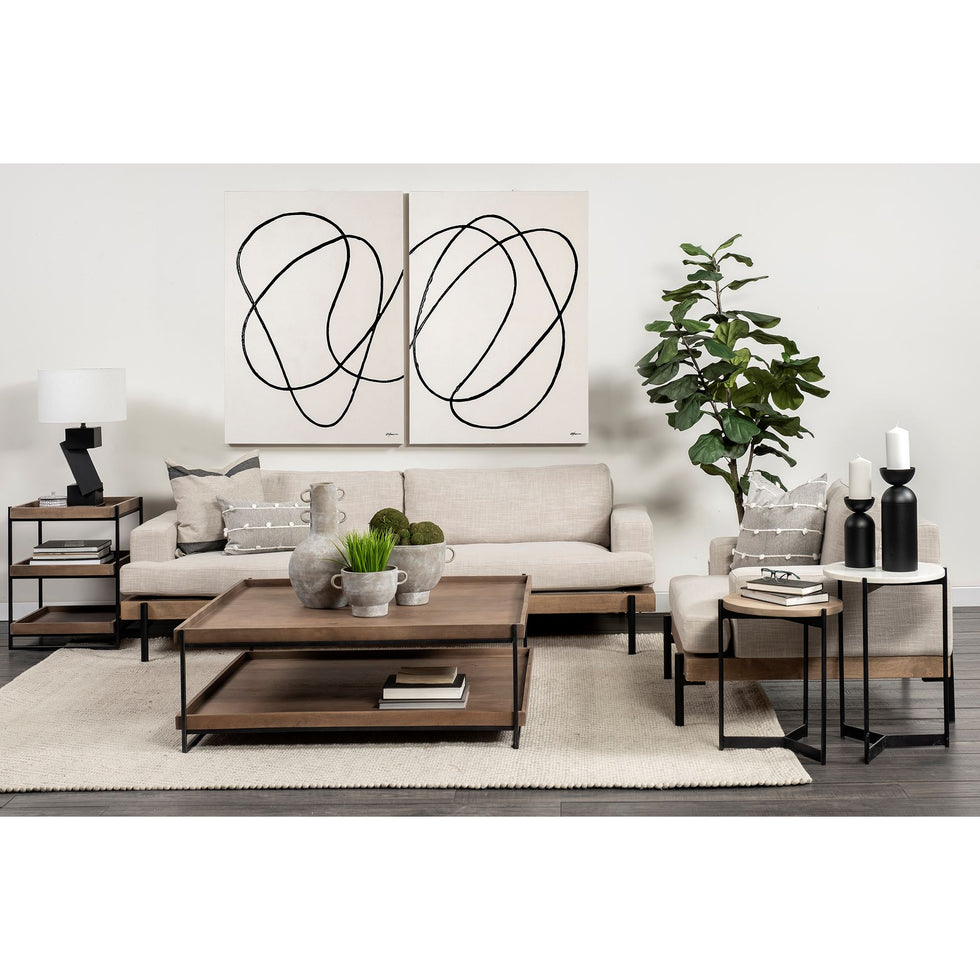 Mercana - Deya Vase in Brown, Ceramic