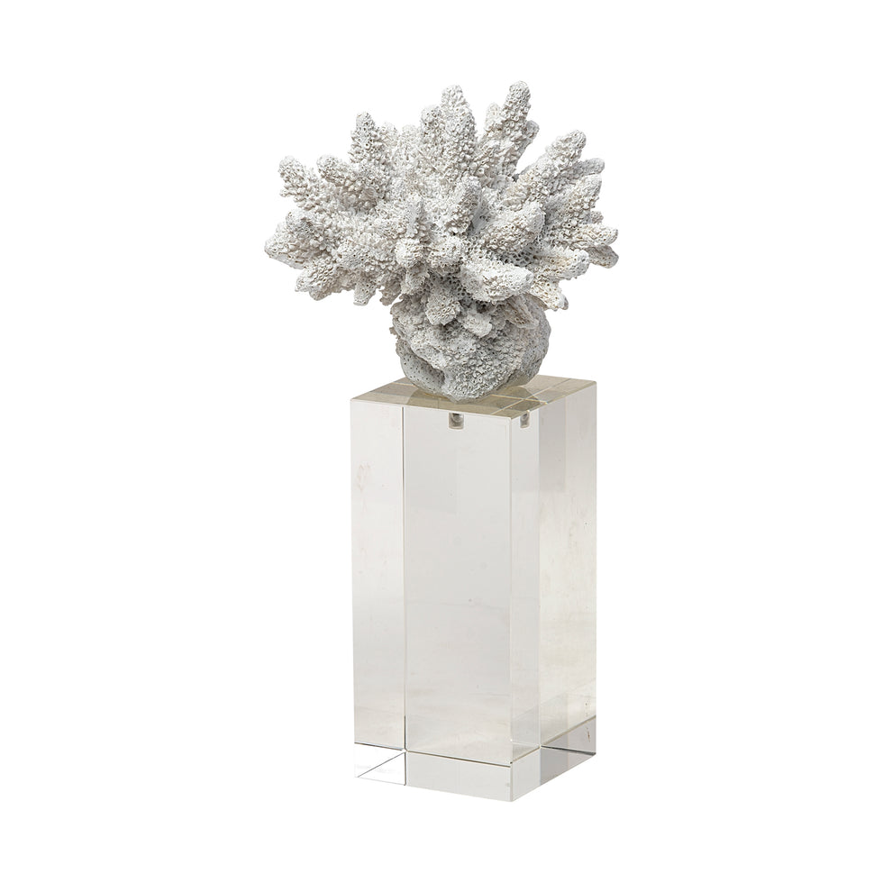 Mercana - Isla Object in White, Resin