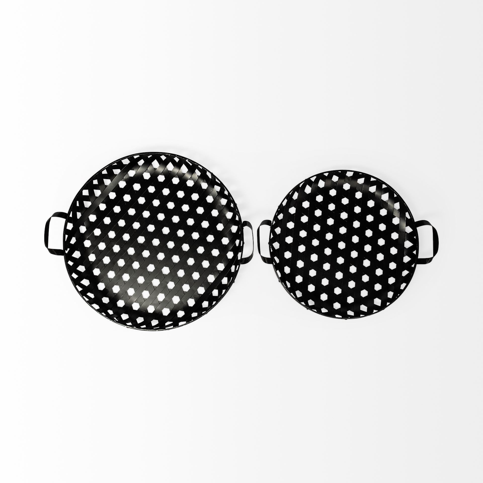 Mercana - Lito Tray in Black, Stainless Steel