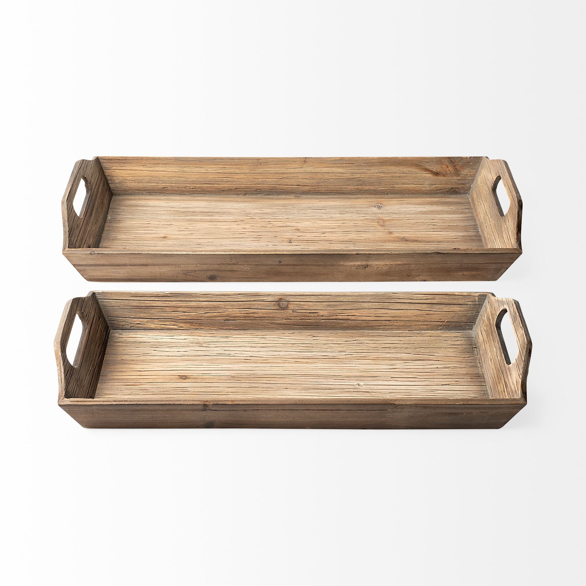Mercana - Tawny Tray in Brown, Solid Wood