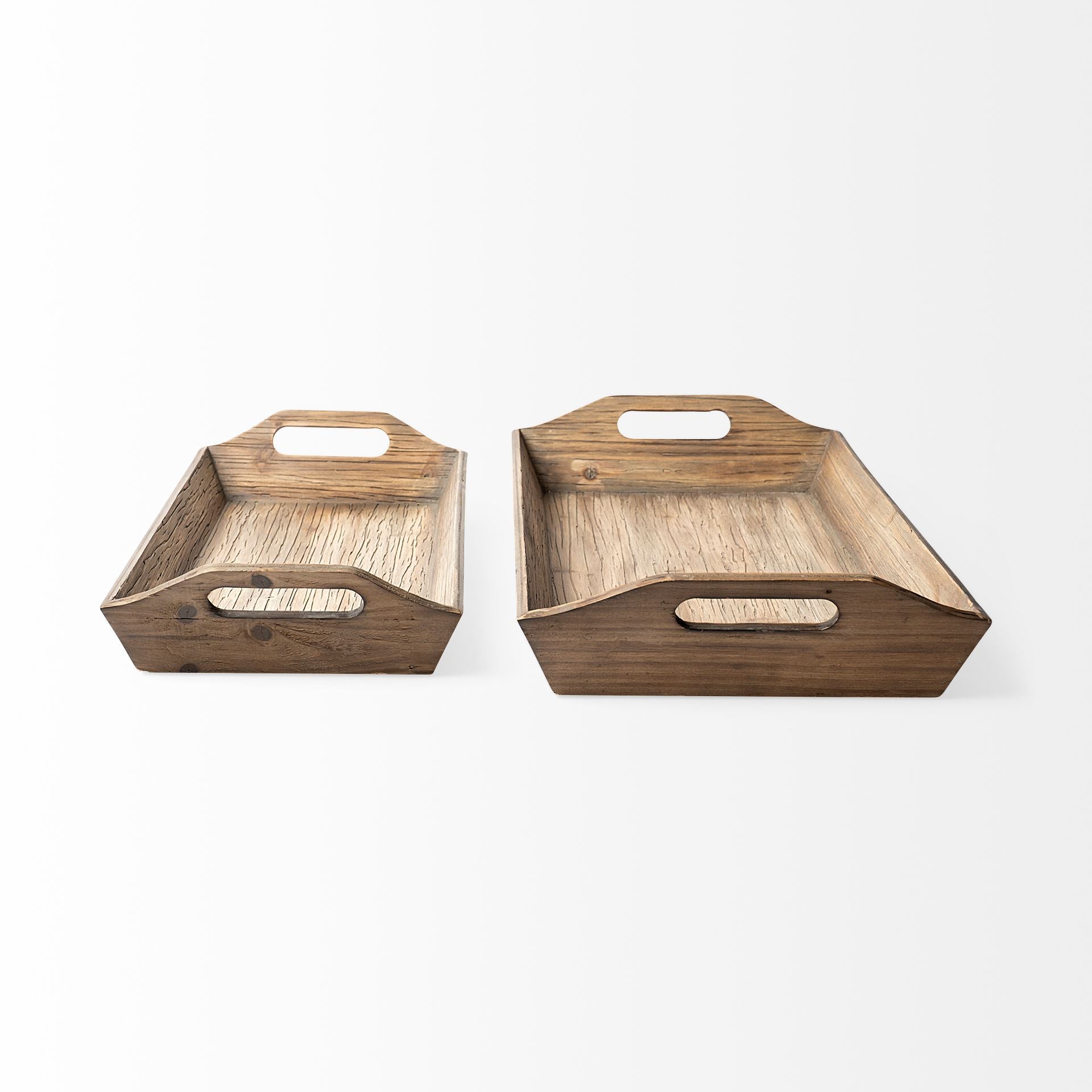 Mercana - Tawny Tray in Brown, Solid Wood