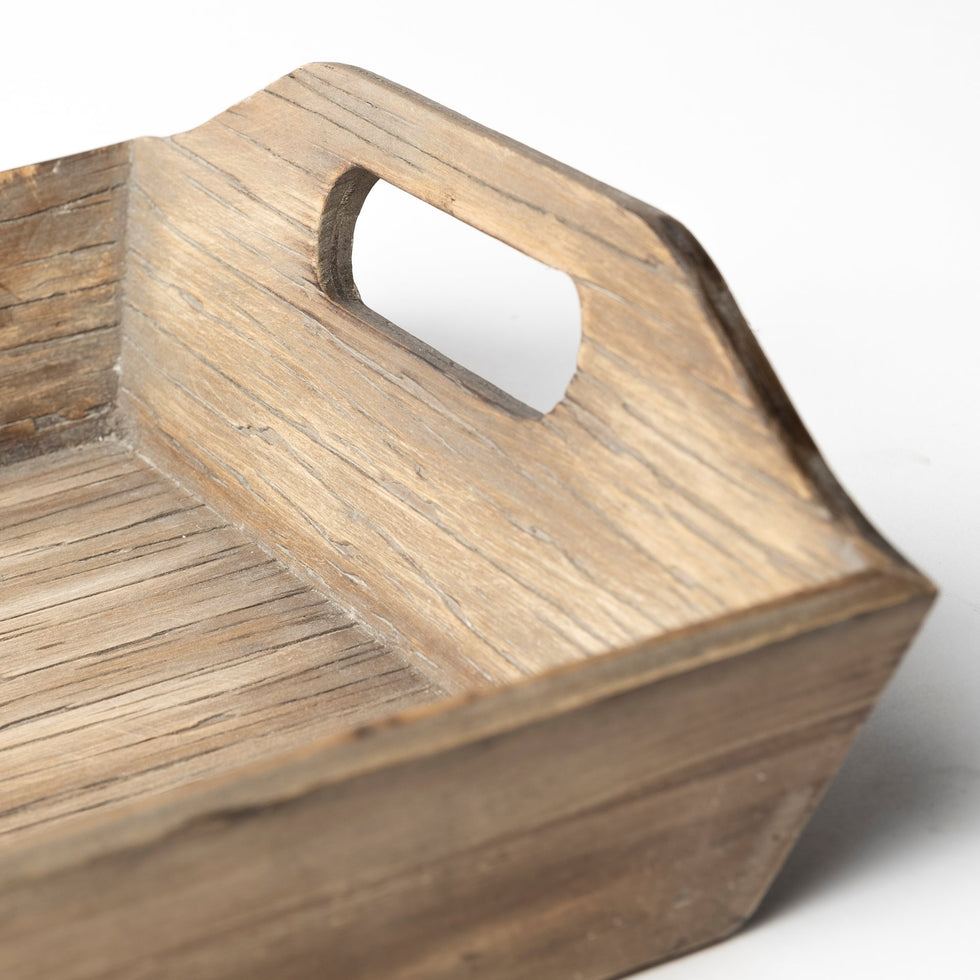 Mercana - Tawny Tray in Brown, Solid Wood