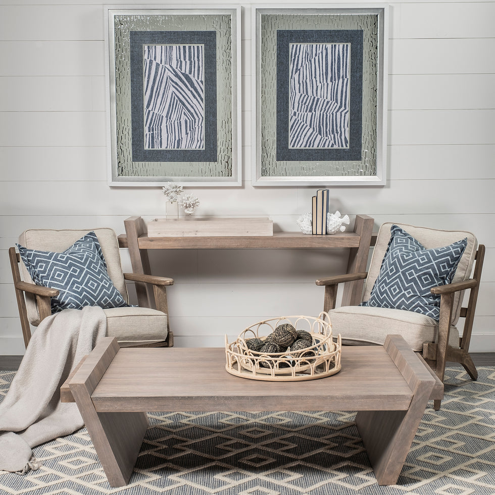 Mercana - Leona Tray in Brown, Wicker