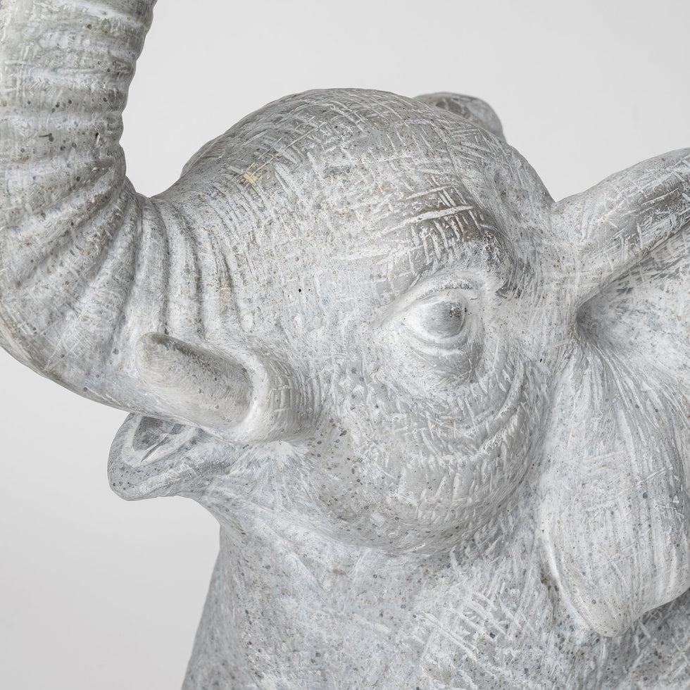Mercana - Tantor Table Lamp in Gray, Resin