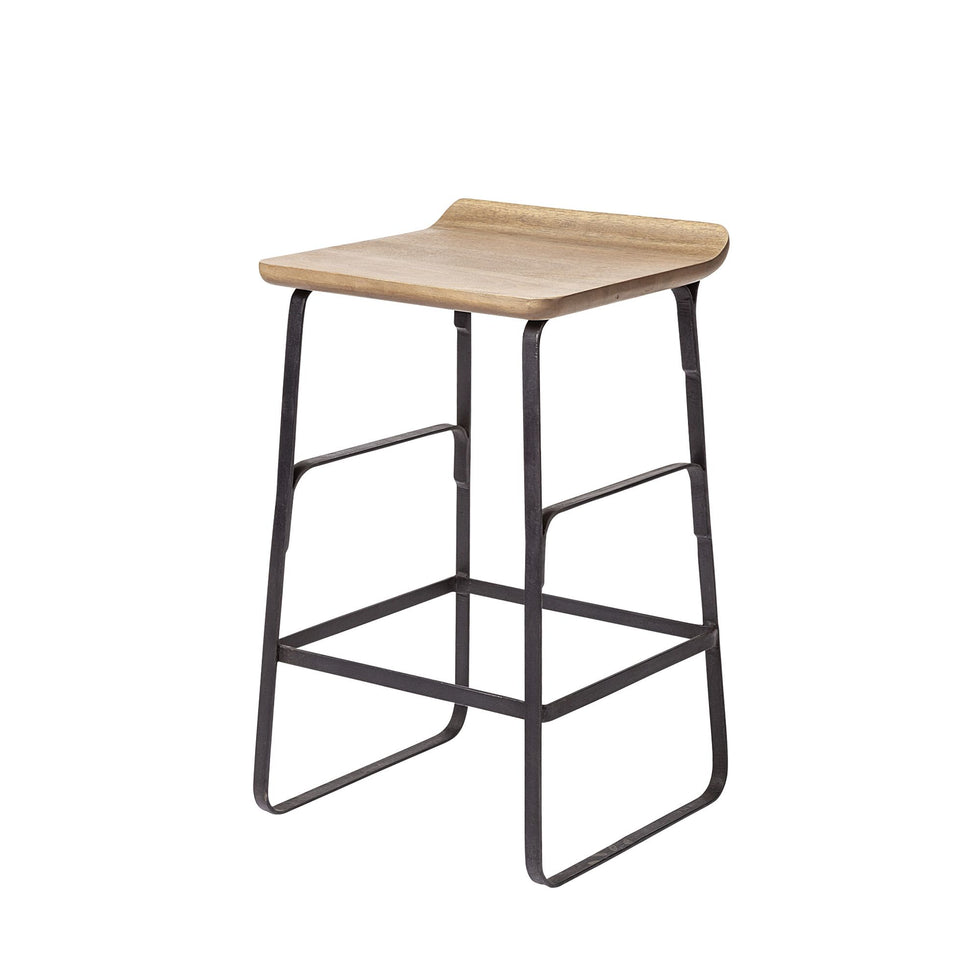 Mercana - Conan Counter Stool in Brown, Wood
