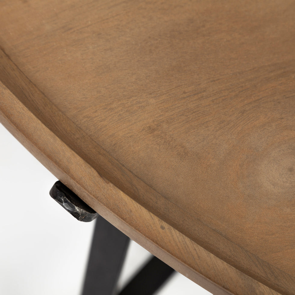 Mercana - Helios Coffee Table in Brown, Solid Wood