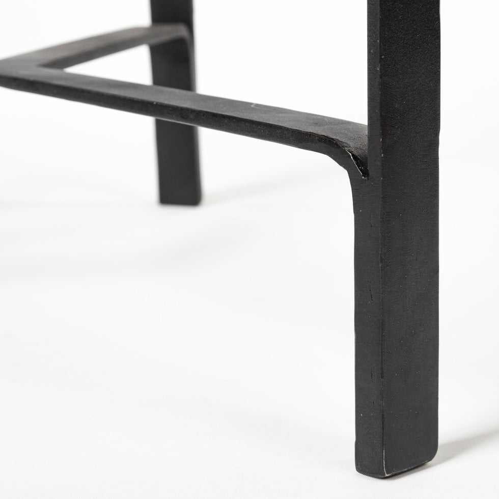 Mercana - Helios End Table in Brown, Metal