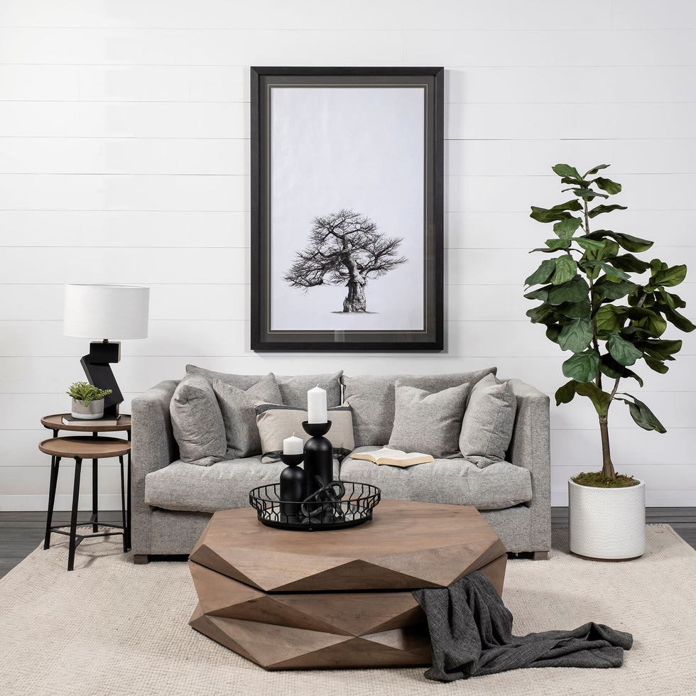 Mercana - Helios End Table in Brown, Metal