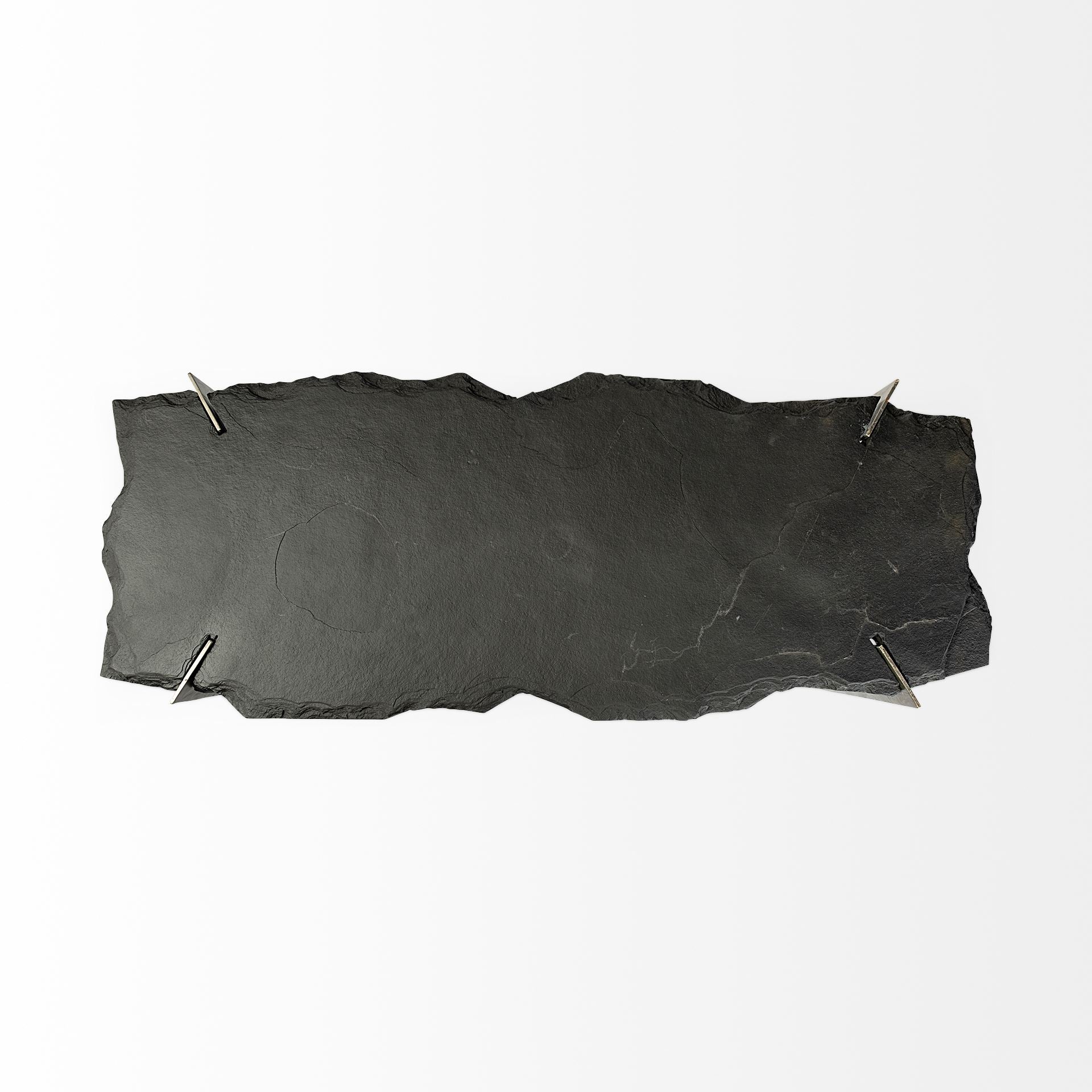 Mercana - Shale Console Table in Black, Iron