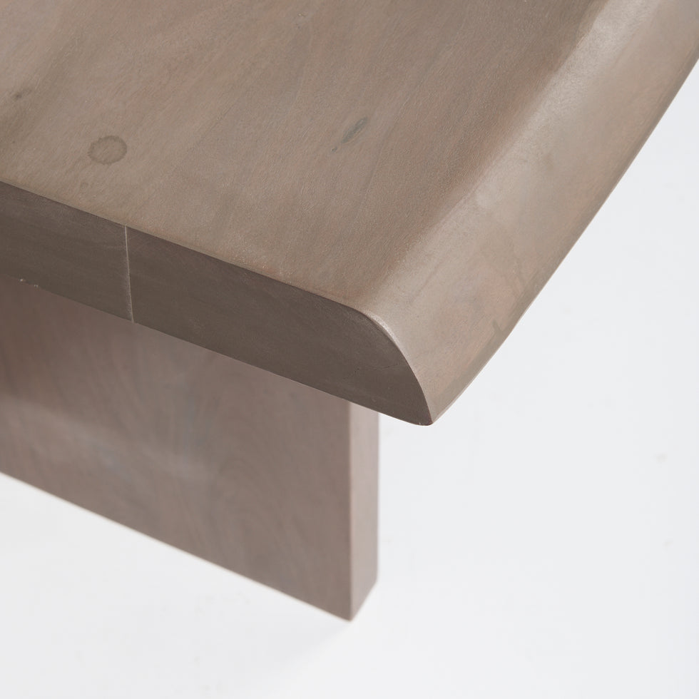 Mercana - Konstantin Dining Table in Brown, Solid Wood