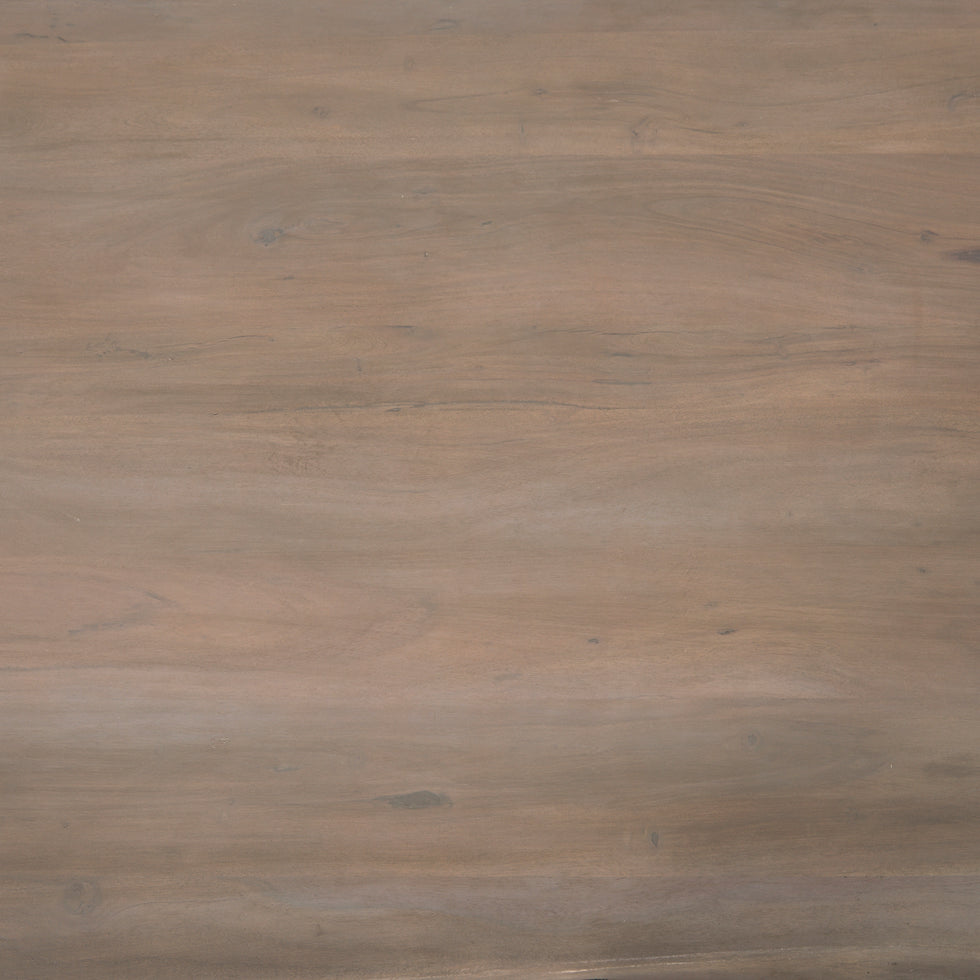 Mercana - Konstantin Dining Table in Brown, Solid Wood