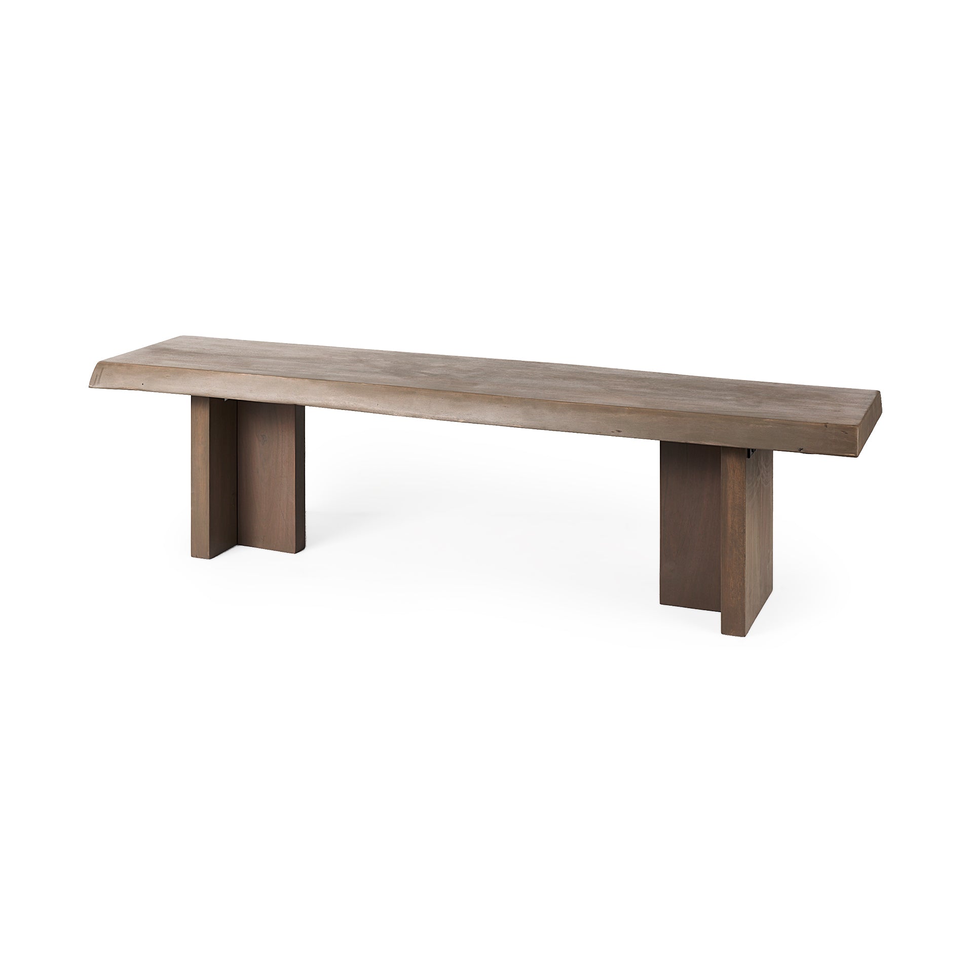 Mercana - Konstantin Bench in Brown, Solid Wood