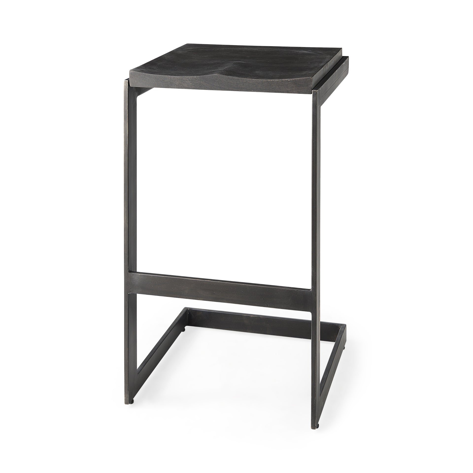 Mercana Kiran Wood Seat Bar/Counter Stool