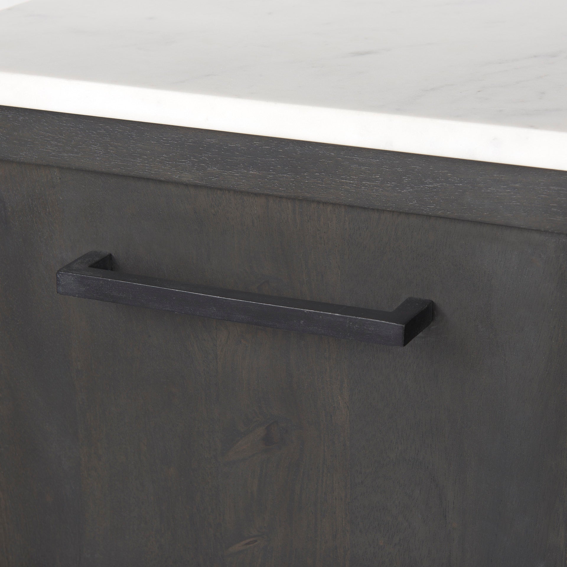 Mercana - Divina Sideboard in Black, Solid Wood